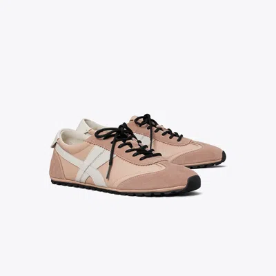 Tory Burch Hank Field Sneakers In Brown