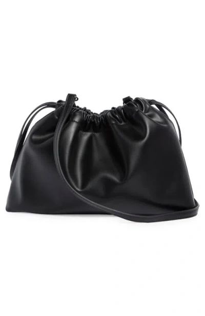 Bcbg Drawstring Clutch In Black
