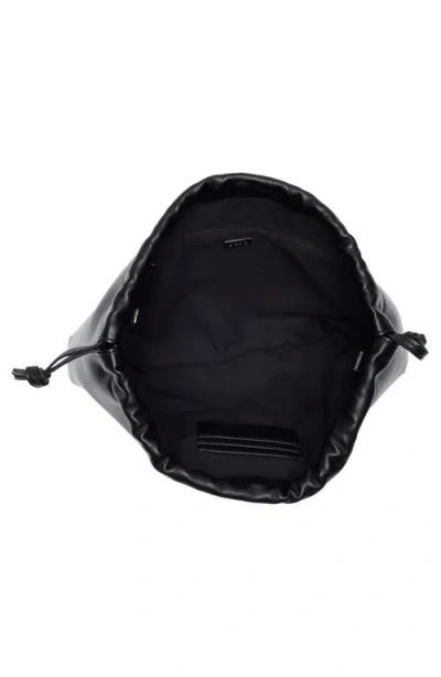 Bcbg Drawstring Clutch In Black