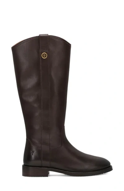 Frye Melissa Button Tall Boot In Brown