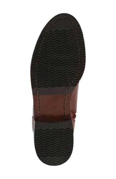 Frye Melissa Button Knee High Riding Boot In Brown