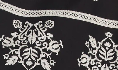 Cece Ankle Wide Leg Pull-on Pants In Black