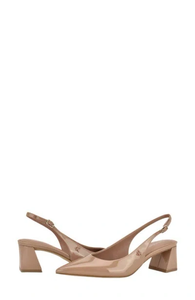 Calvin Klein Sarra Slingback Pointed Toe Pump In Multi