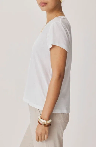 Splendid Regen Cotton T-shirt In White