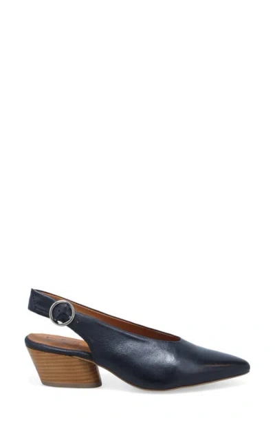 Miz Mooz Haven Slingback Pointed Toe Pump In Blue