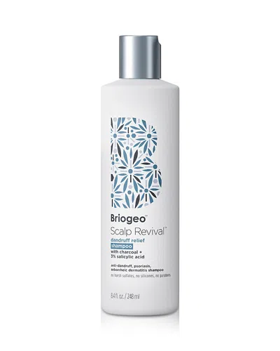 Briogeo Scalp Revival Dandruff Relief Shampoo With Salicylic Acid 8.4 Fl Oz/248 ml In Transparent