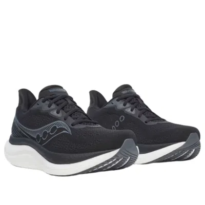 Saucony Triumph 23 Wide Black White Aw25 Sneakers