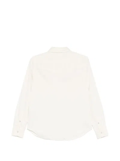 Levi's Ivory Lyocell Blend Iconic Western Shirt In Neutral