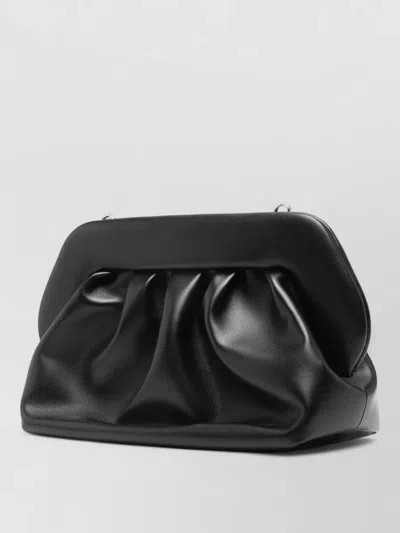Themoirè Medium Pleated Rectangular Clutch Bag