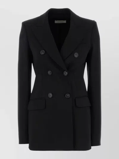 Sportmax Double-breasted Jacket Featuring Button Detailing