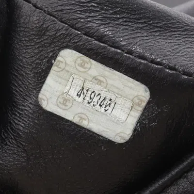 Pre-owned Chanel Black Leather Backpack ()