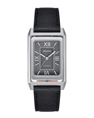Heritor Automatic Esteban Mens Automatic Watch In Black