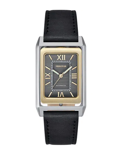 Heritor Automatic Esteban Mens Automatic Watch In Black