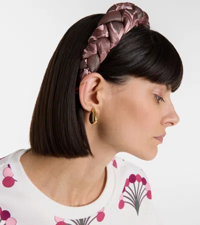 La Doublej Rapunzel Jacquard Headband In Pattern