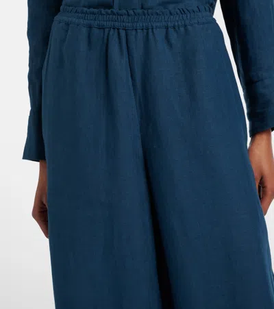 Eres Select Elasticated Trousers In Blue