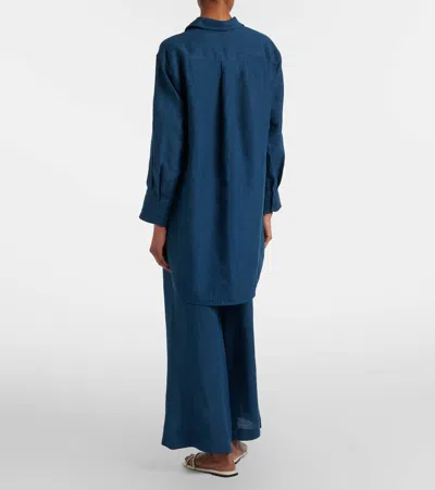 Eres Select Elasticated Trousers In Blue