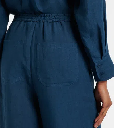 Eres Select Elasticated Trousers In Blue