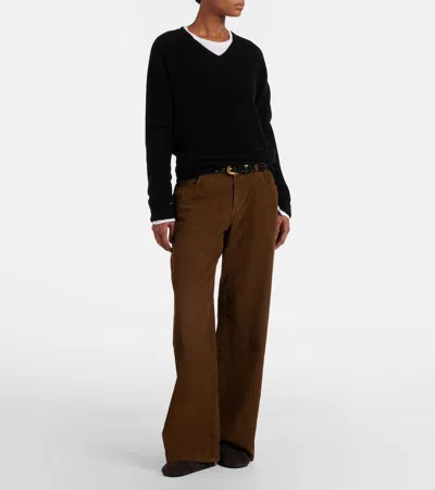 The Row Hudson Two Slip-ons In Brown