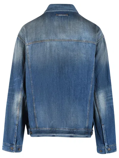 Acne Studios Robert Denim Jacket In Blue