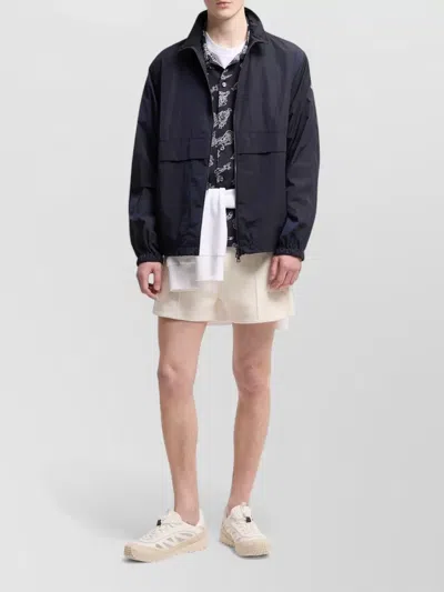 Moncler Rastaban Packable Jacket In Blue
