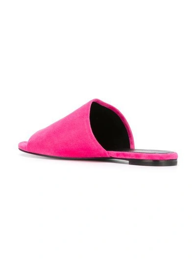 Shop Robert Clergerie 'gigy' Mules In Pink & Purple