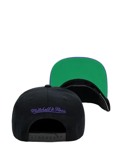 Mitchell & Ness Team Script 2.0 Snapback Cap In Black