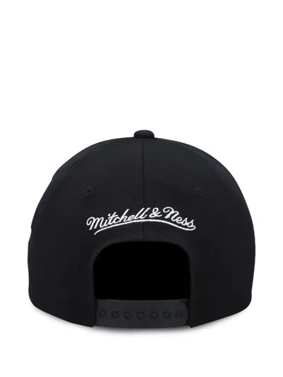 Mitchell & Ness Nba Team Script 2.0 Stretch Snapback Cap In Black