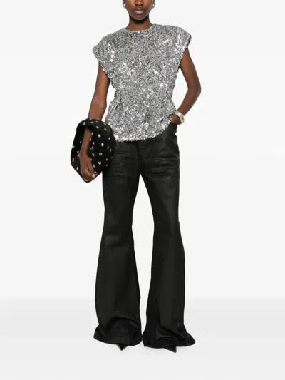 Coperni Sequined Top In Metallic