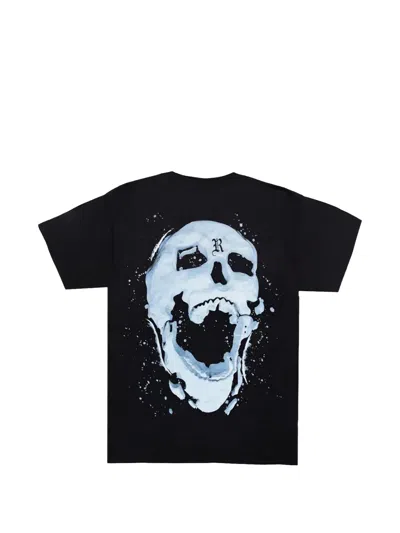 Revenge Snowfall Graphic T-shirt In Black