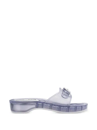 Melissa X Scholl Pescura Platform Slide Sandal In Transparent