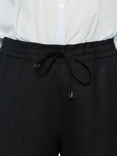 Berwich Drawstring Trousers In Black