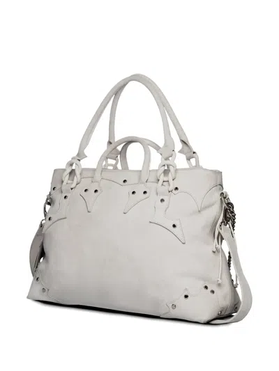 Protémoa Studded Tote Bag In White