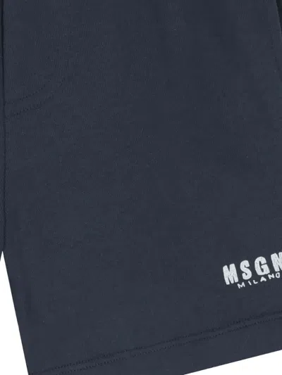 Msgm Drawstring Shorts In Multi