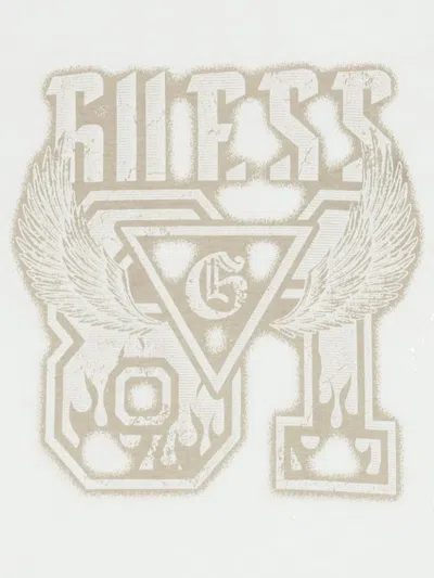Guess Graphic-print T-shirt In White