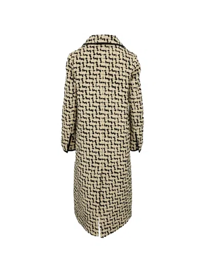 Lorena Antoniazzi Check Pocket Coat In Multi