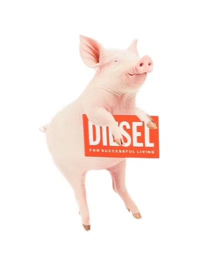 Diesel Graphic T-shirt In White