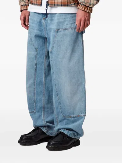 Carhartt Light Blue Relaxed Jeans In Blue