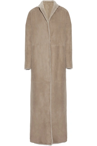 Kaufmanfranco Shearling-lined Suede Coat