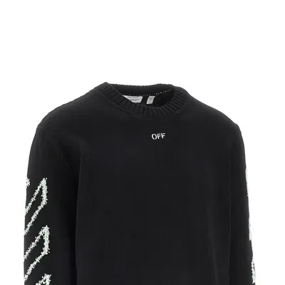 Off-white Sweater Men In Black