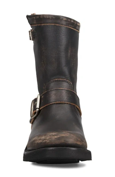 Frye Viv Short Engineer Boot In Black
