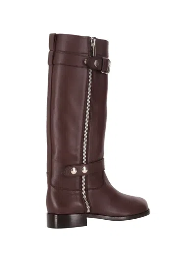 Niccolò Pasqualetti Obliqua Boots In Brown