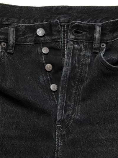 Acne Studios 2021f Patch-pockets Jeans In Black