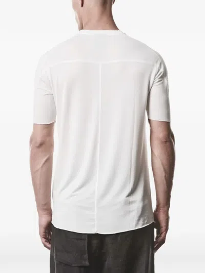 Thom Krom Worked T-shirt In White