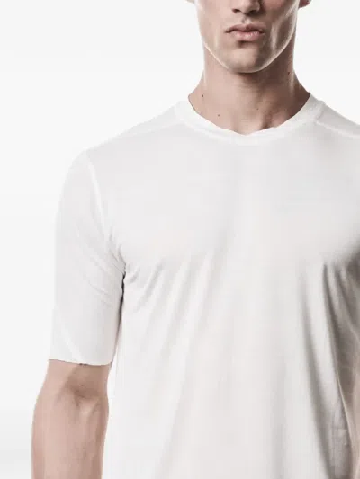Thom Krom Worked T-shirt In White