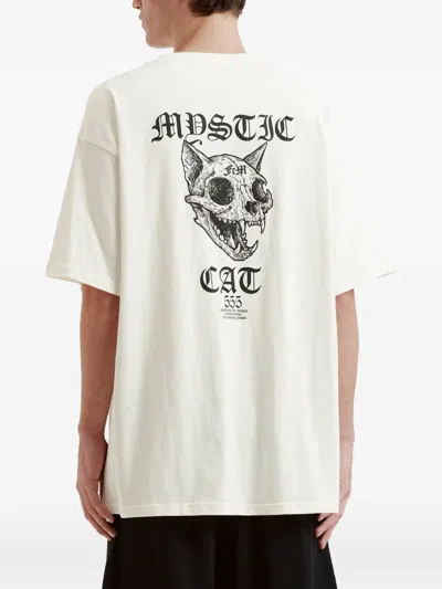 Five Cm Skull-graphic T-shirt In White
