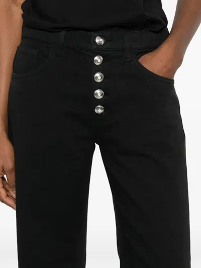 Dondup Jackyn Button Jeans In Black