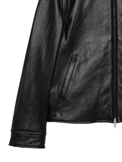 Tonywack Collared Jacket In Black