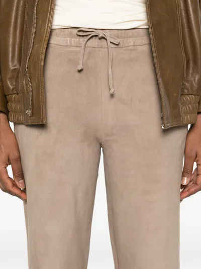 Arma Drawstring Trousers In Neutral