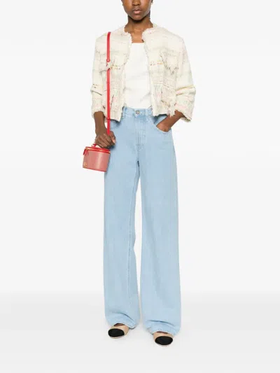 Bye Cotton Blend Short Jacket In Multi