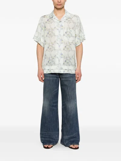 Jeanerica Logo-patch Jeans In Blue